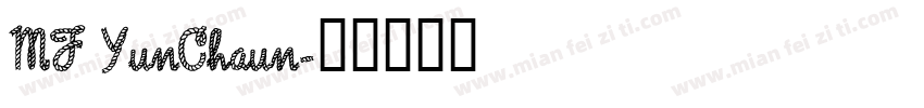 MF YunChaun字体转换